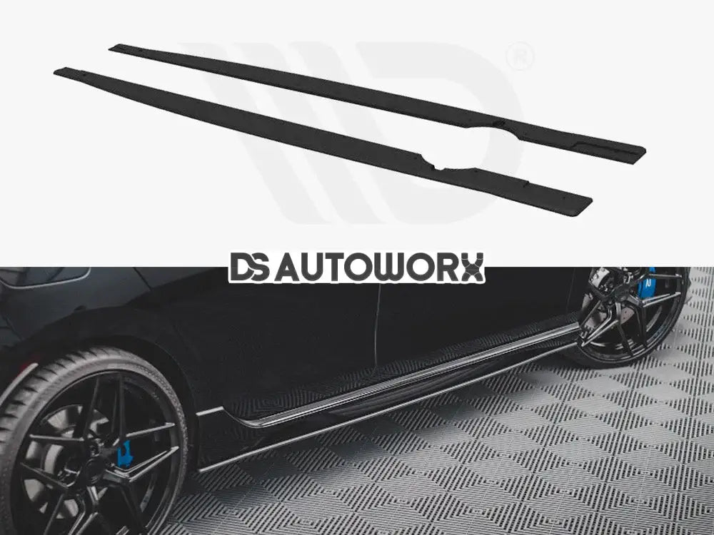 Maxton Design Street PRO Side Skirts Diffusers Volkswagen Golf R MK8 20- Main image