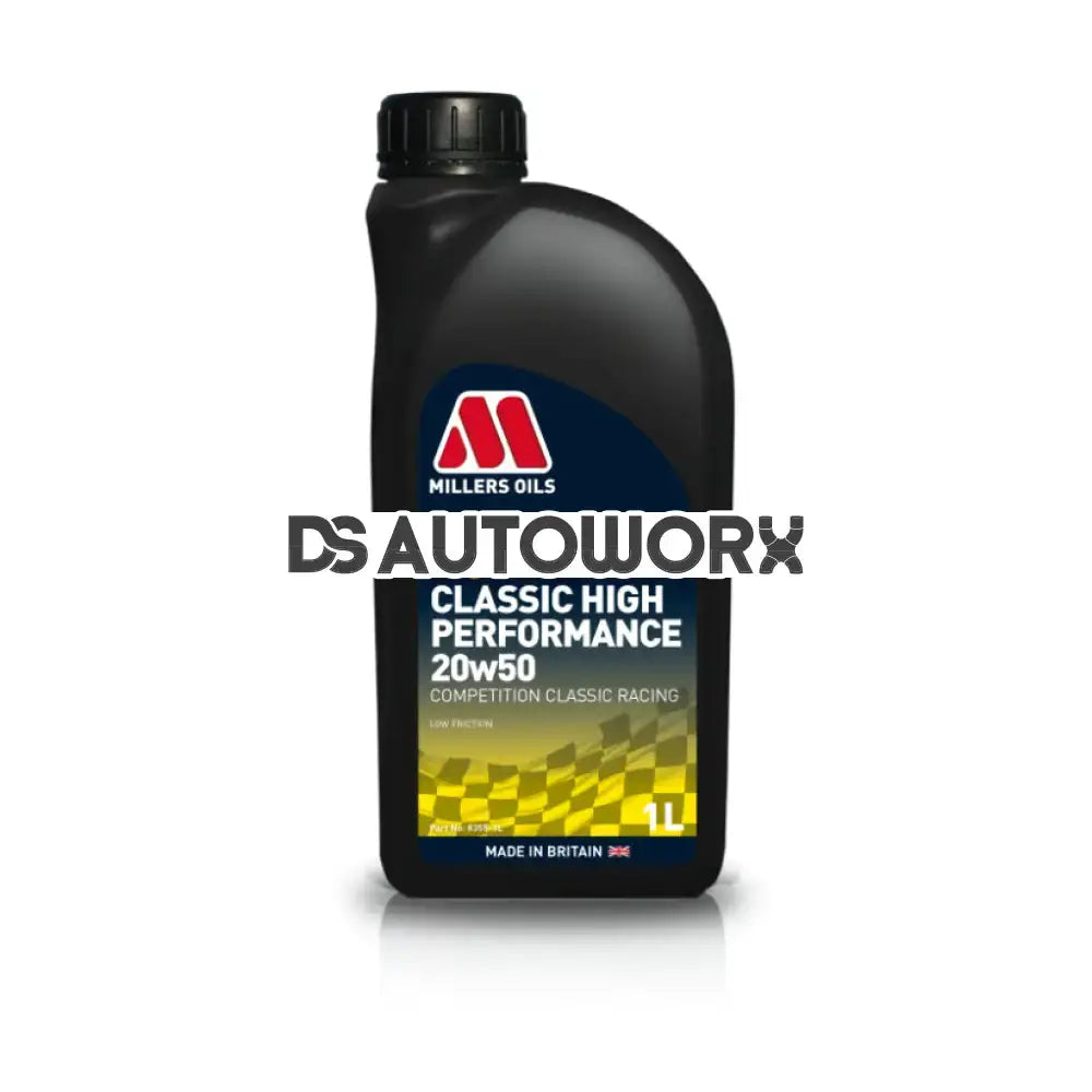 Millers Classic High Performance Engine Oil 20w50 Main image