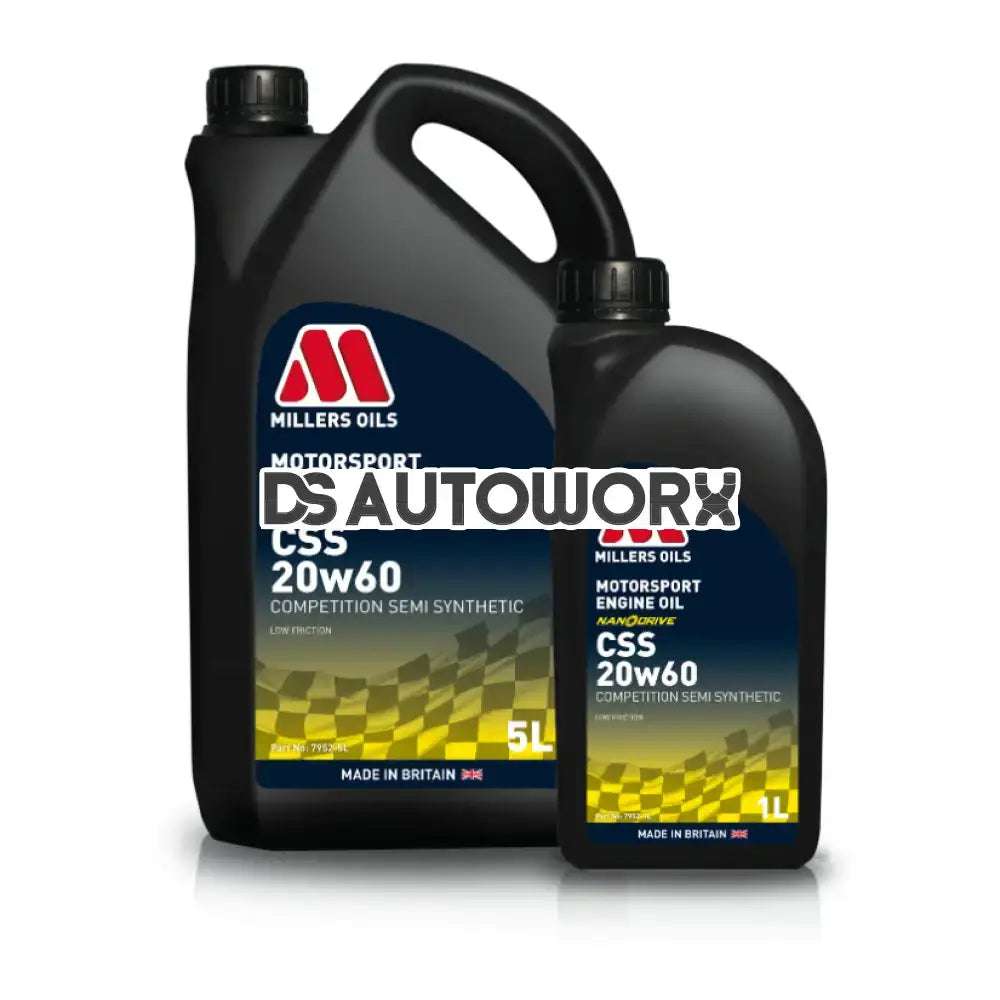 Millers Motorsport CSS 20w60 Engine Oil
