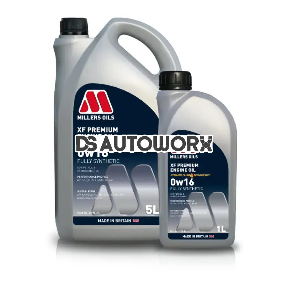 Millers XF Premium 0w16 Engine Oil