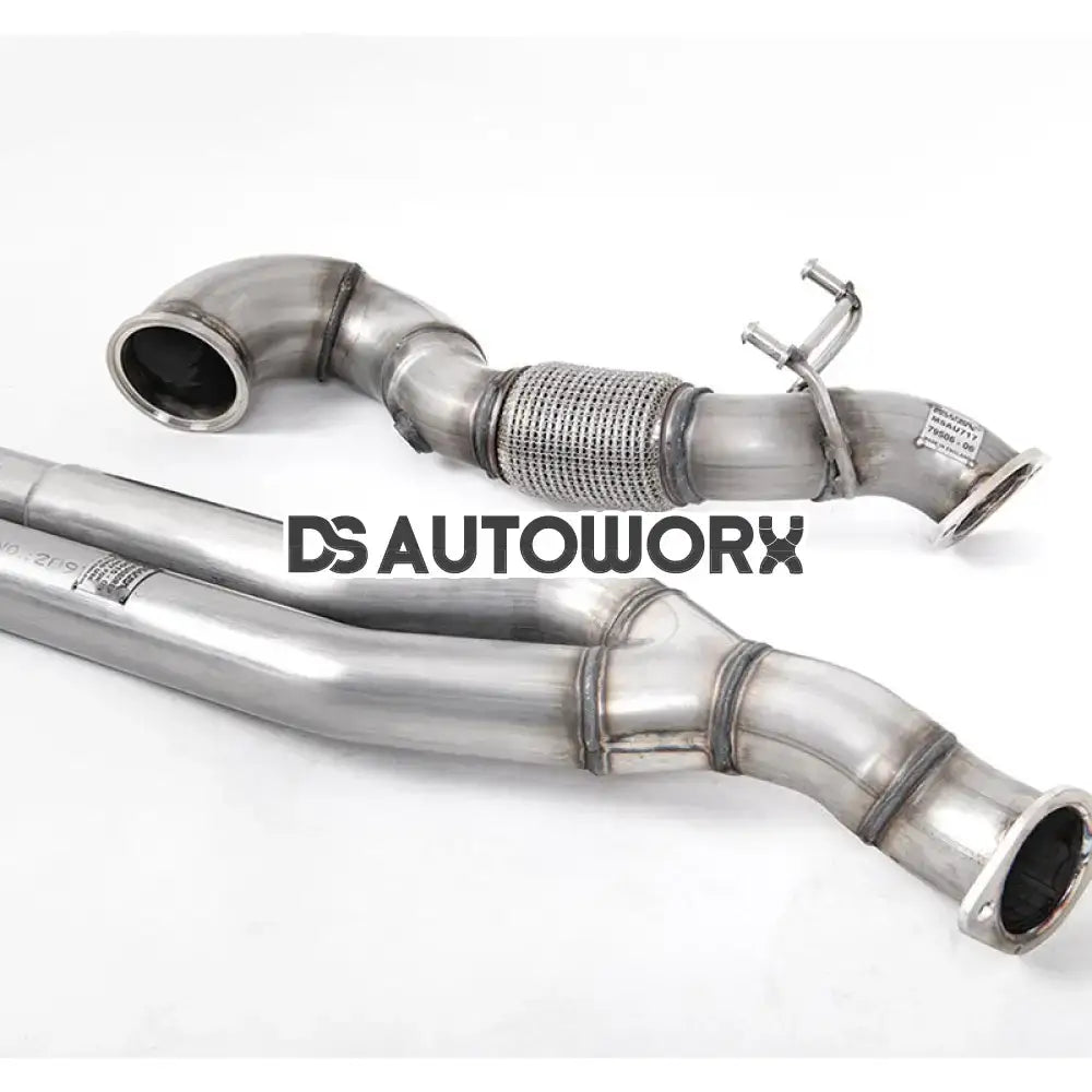 Milltek Audi RS3 Saloon/Sedan 400PS (8Y MQB EVO) - Non-OPF/GPF Models 2022-2023 Large-bore Downpipe and De-cat Exhaust - SSXAU727 Main image