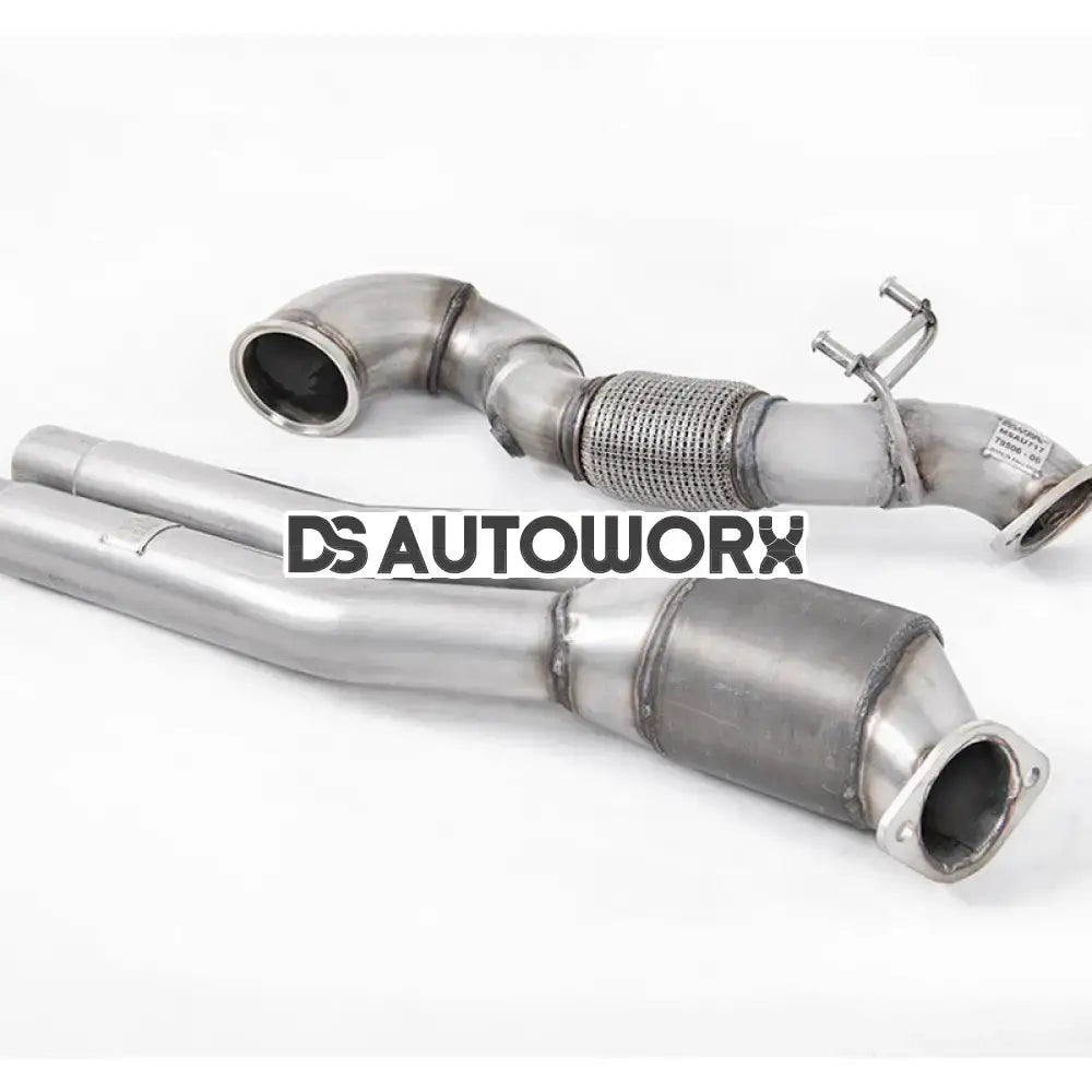 Milltek Audi RS3 Saloon/Sedan 400PS (8Y MQB EVO) - Non-OPF/GPF Models 2022-2023 Large Bore Downpipe and Hi-Flow Sports Cat Exhaust Main image