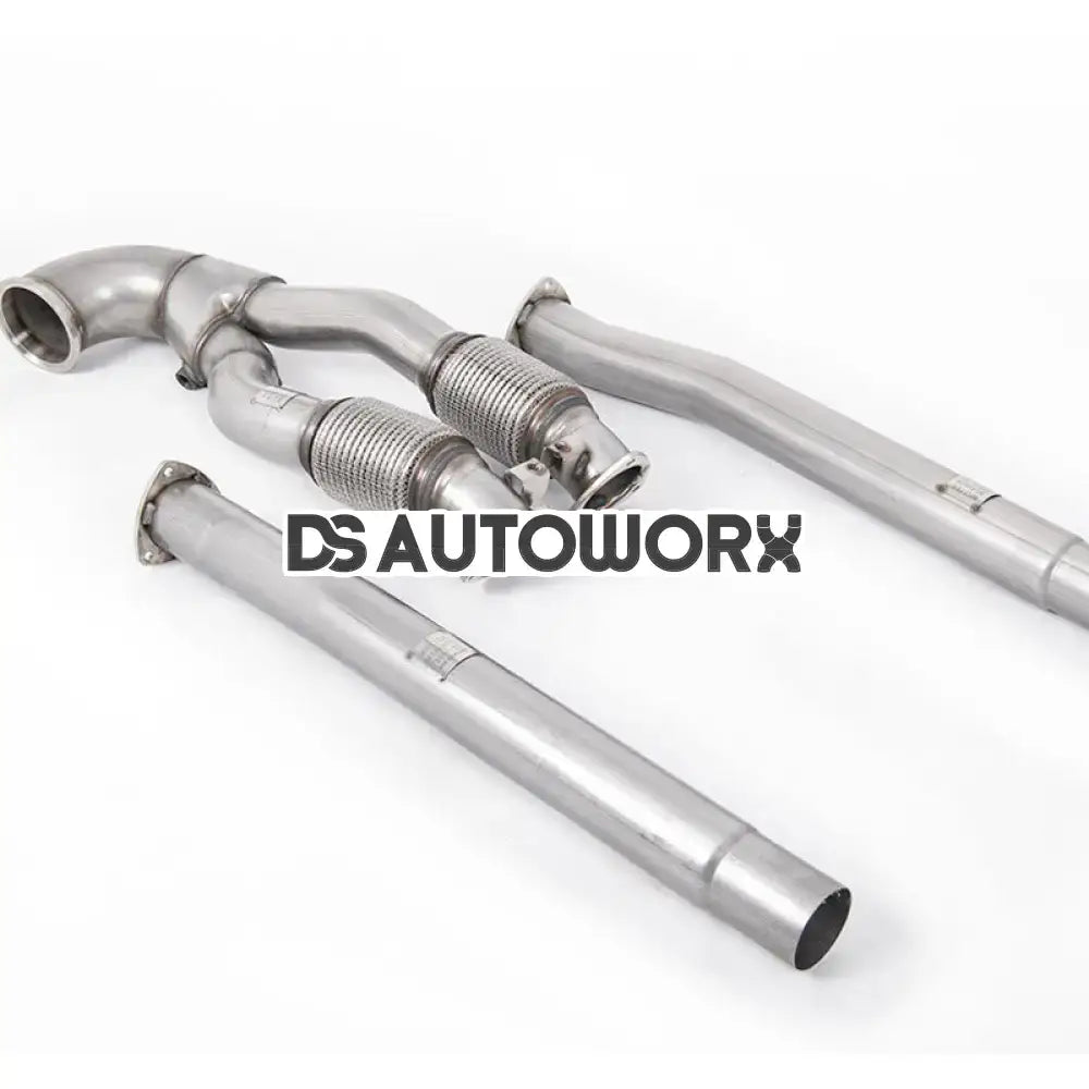 Milltek Audi RS3 Sportback 400PS (8V MQB - Facelift Only) - Non-OPF/GPF Models 2017-2018 Large-bore Downpipe and De-cat Exhaust - SSXAU888