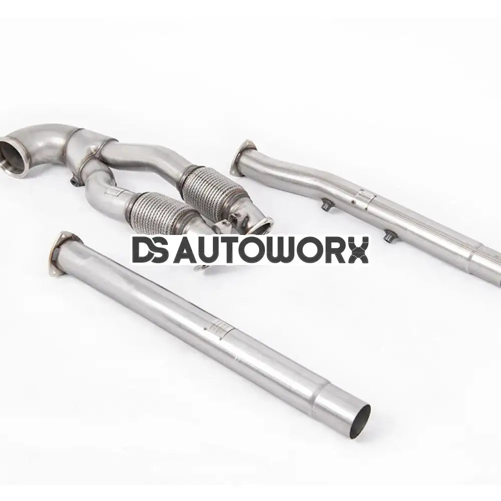 Milltek Audi RS3 Sportback 400PS (8V MQB - Facelift Only) - OPF/GPF Models 2019-2023 Large-bore Downpipe and De-cat Exhaust - SSXAU897