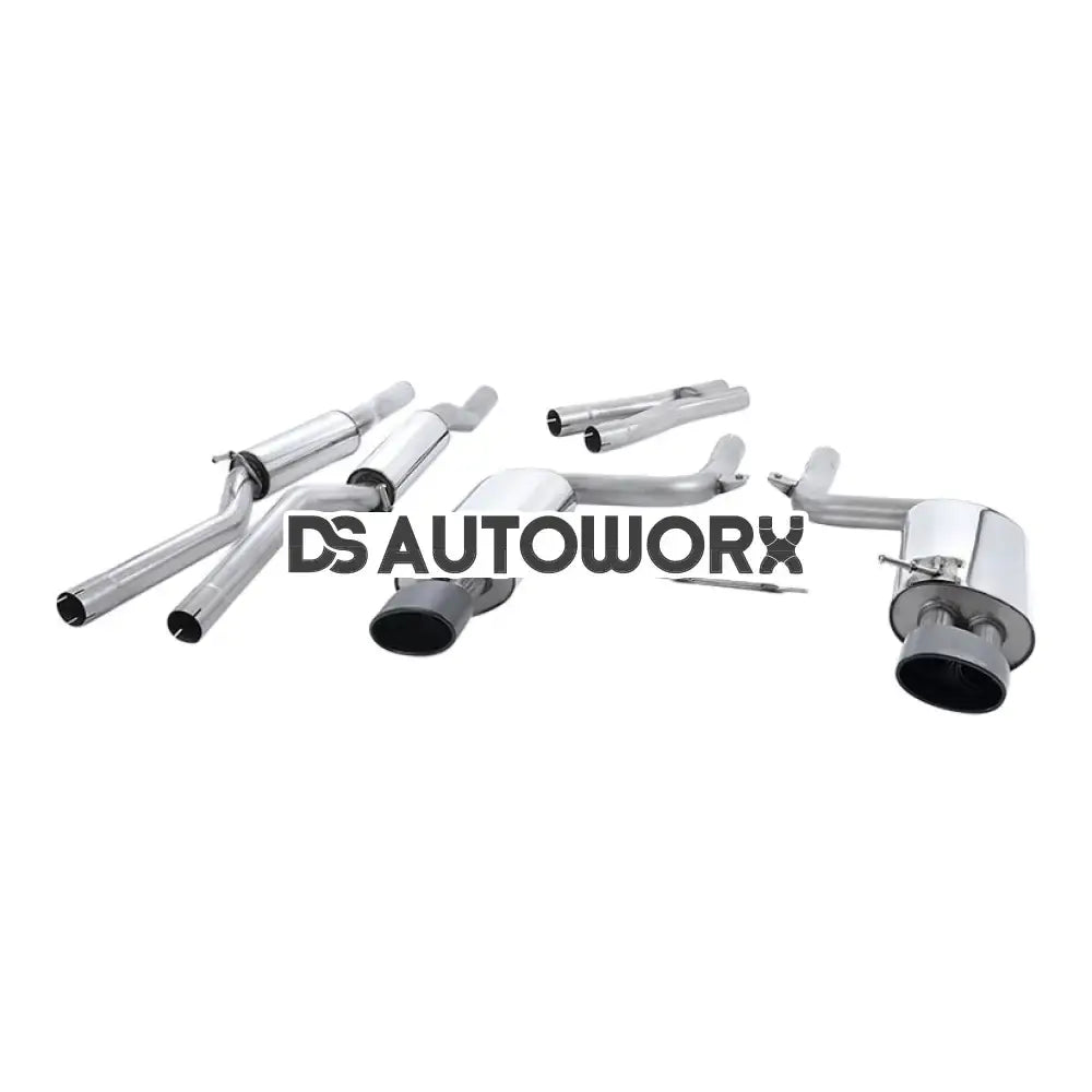 Milltek Audi RS4 B7 4.2 V8 Saloon Avant and Cabriolet 2006-2008 Cat-back Exhaust