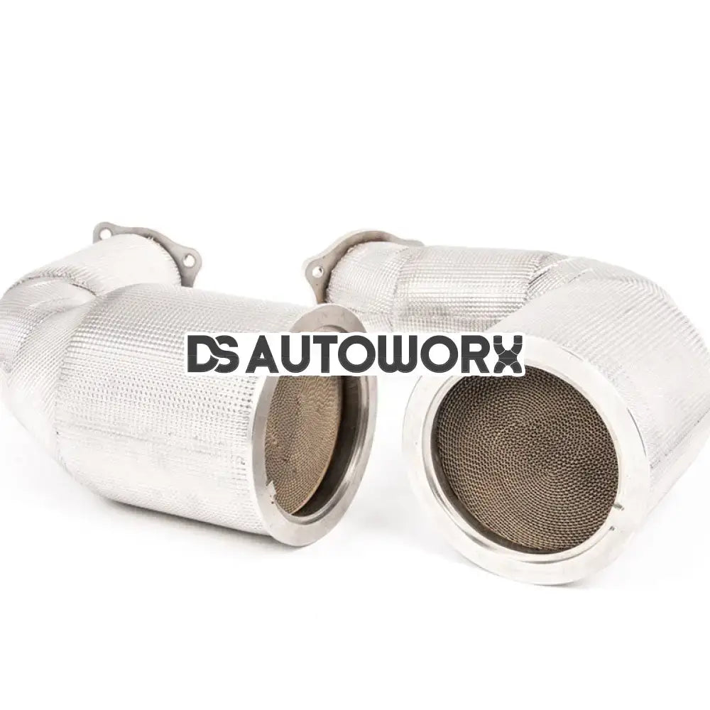 Milltek Audi RS4 B9 2.9 V6 Turbo Avant (Non OPF/GPF Models) 2018-2023 Large-bore Exhaust Downpipes Exhaust