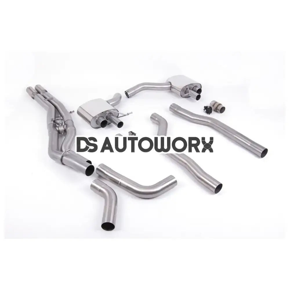 Milltek Audi RS6 C8 4.0 V8 bi-turbo (Non OPF/GPF Models - USA/ROW Models) 2020-2023 Cat-back Exhaust Main image