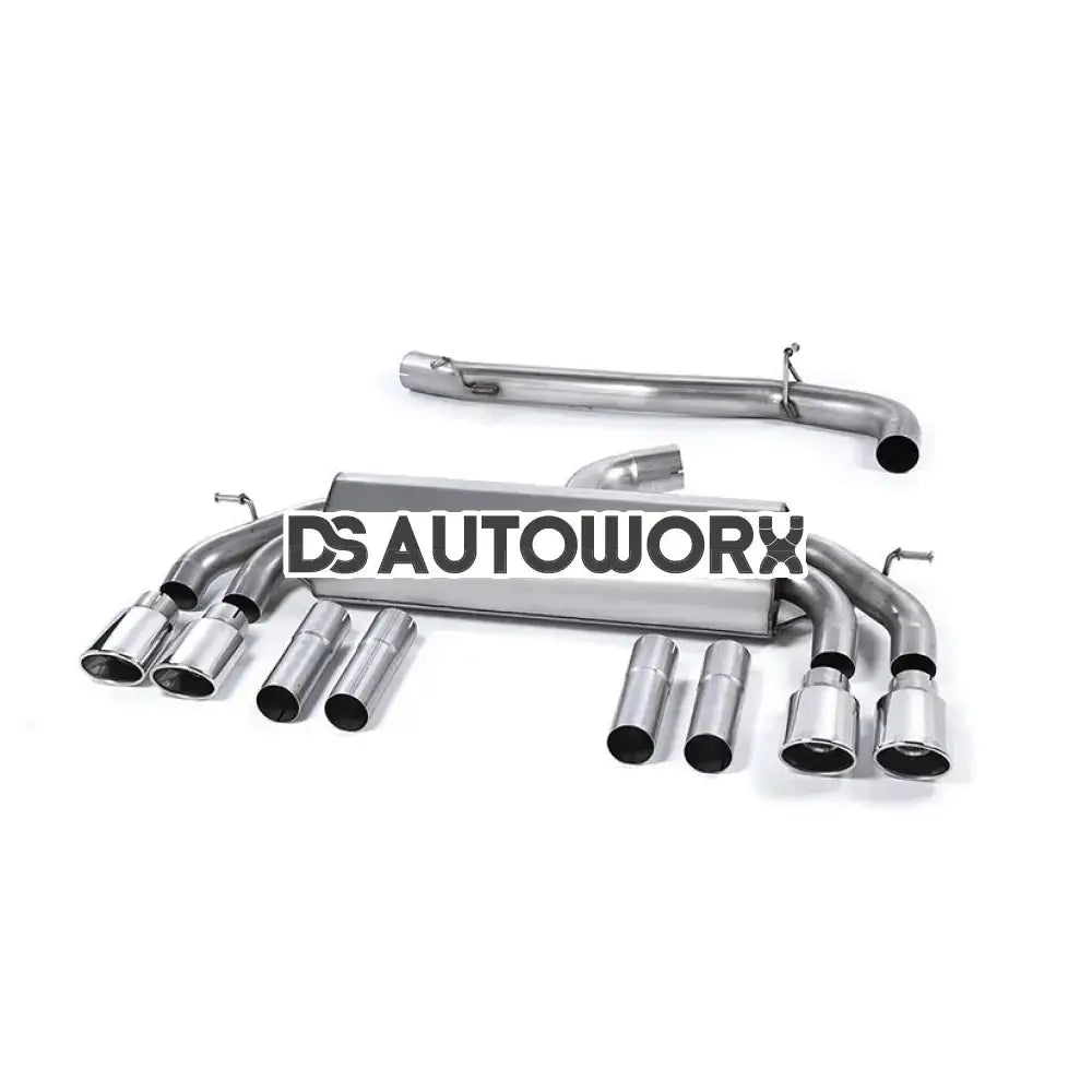 Milltek Audi S3 2.0 TFSI quattro Saloon & Cabrio 8V/8V.2 (Non-GPF Equipped Models Only) 2013-2018 Cat-back Exhaust Secondary image
