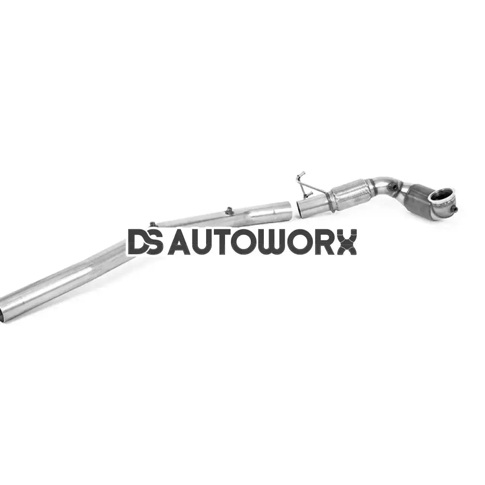 Milltek Audi S3 2.0TFSI Quattro Saloon/Sedan 310PS 8Y (OPF/GPF Models Only) 2020-2023 Large Bore Downpipe and Hi-Flow Sports Cat Exhaust - Milltek Fitment - SSXVW638