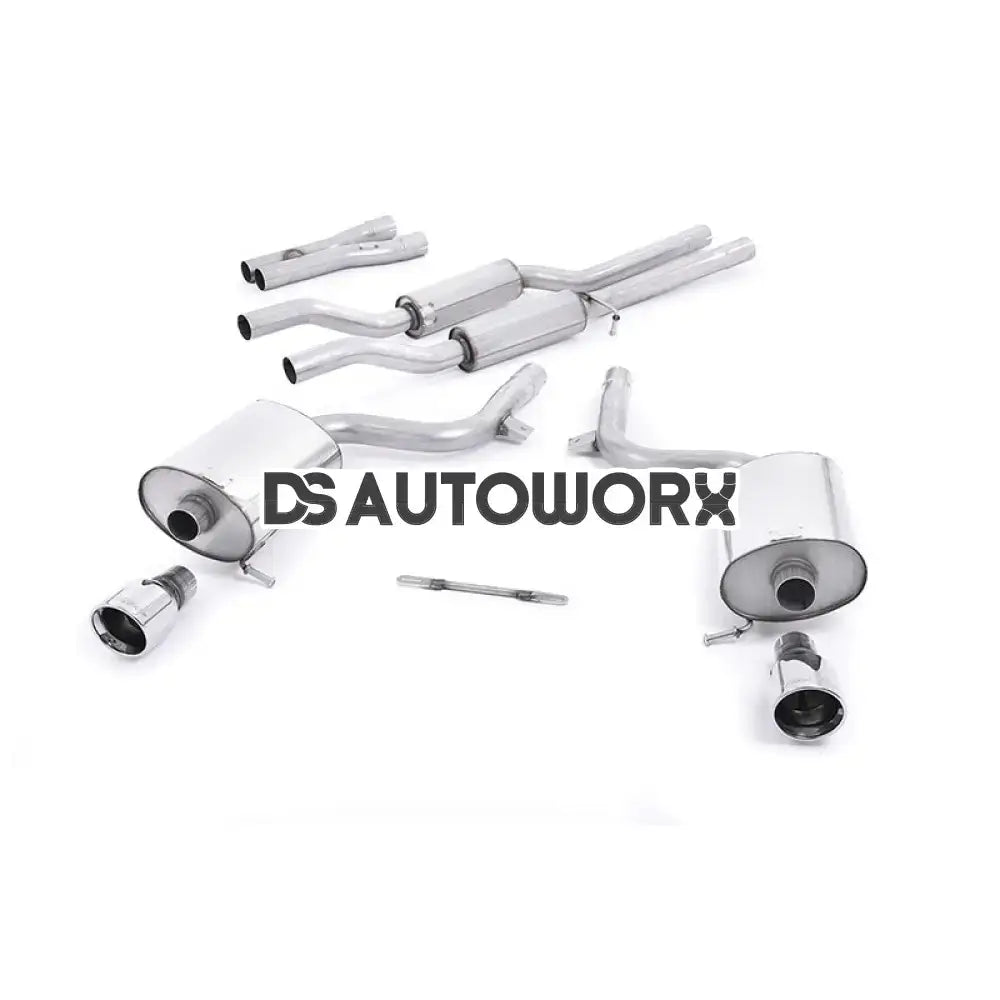 Milltek Audi S4 4.2 V8 quattro B6 Saloon/Sedan Avant & Cabriolet 2003-2005 Cat-back Exhaust Secondary image
