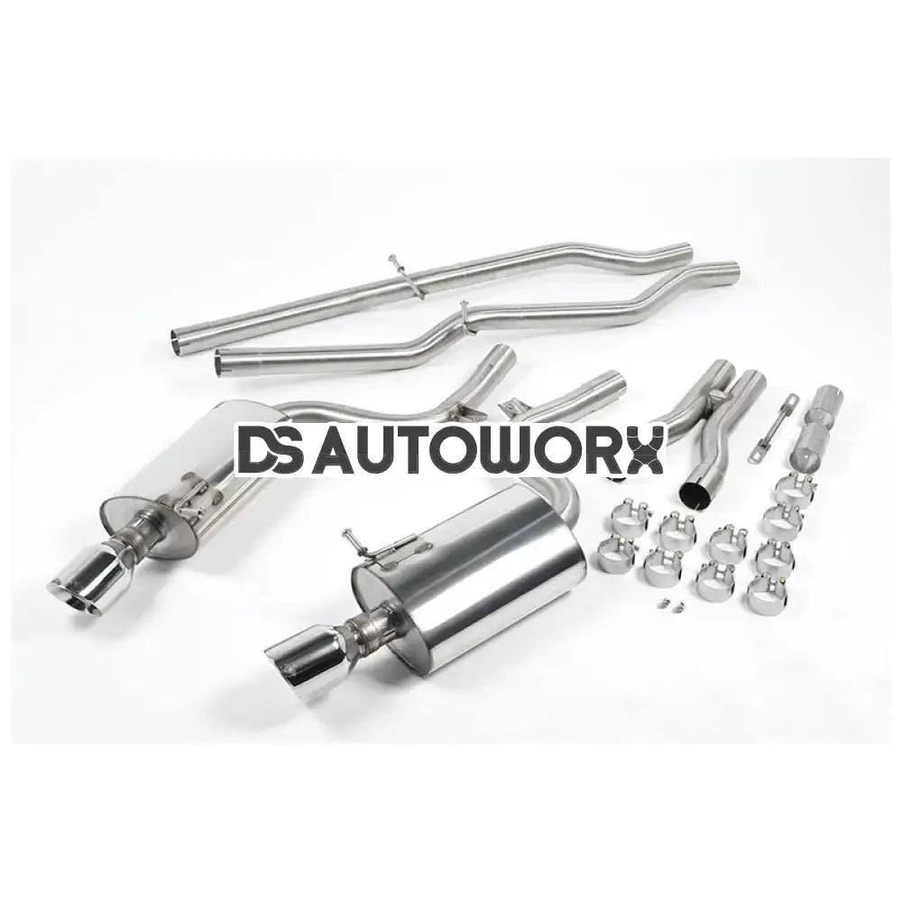Milltek Audi S4 4.2 V8 quattro B6 Saloon/Sedan Avant & Cabriolet 2003-2005 Cat-back Exhaust