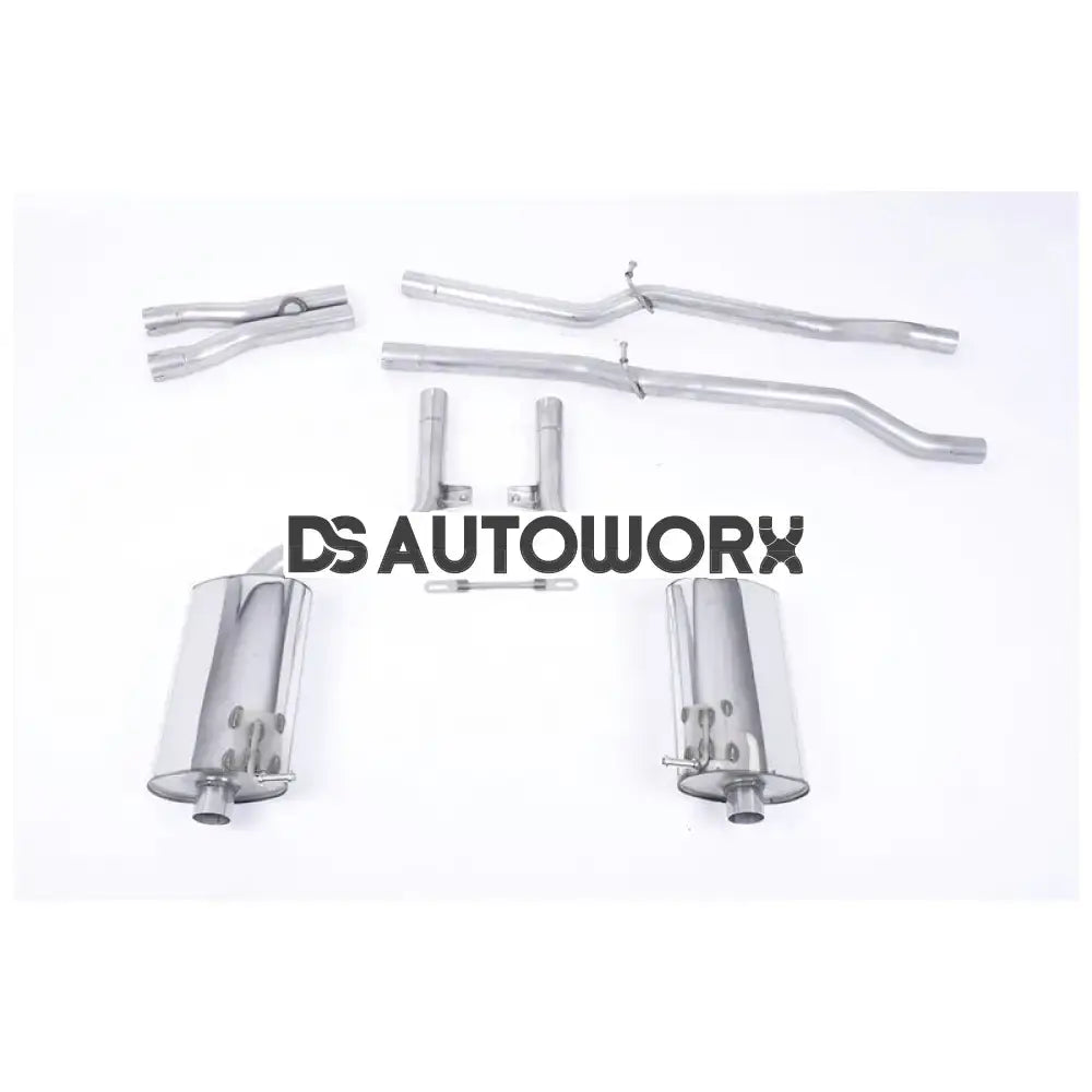 Milltek Audi S4 4.2 V8 quattro B6 Saloon/Sedan Avant & Cabriolet 2003-2005 Cat-back Exhaust Main image