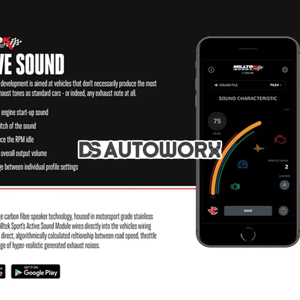 Milltek Audi SQ7 4.0 V8 TDI 2016-2020 Active Sound Control Exhaust Main image