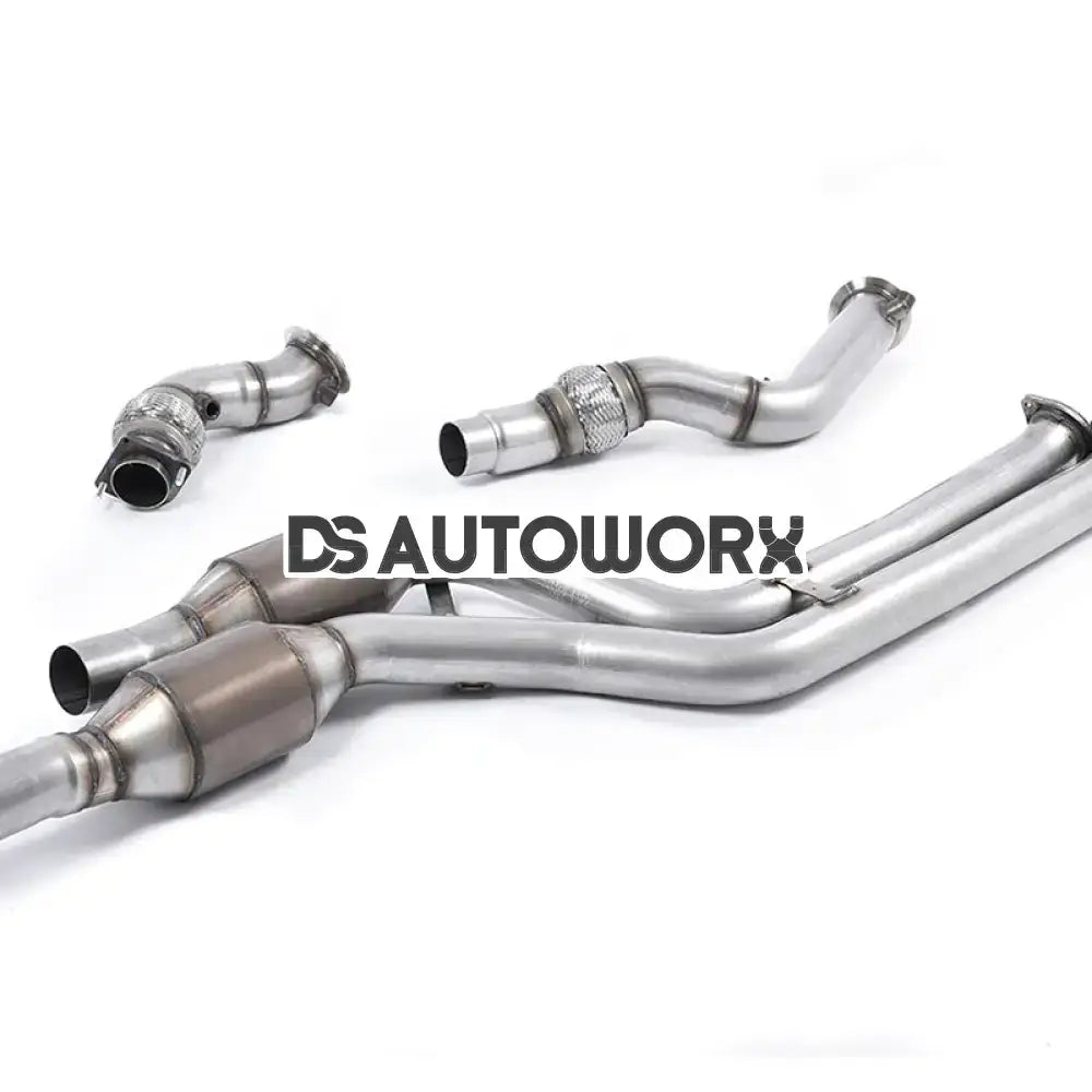 Milltek BMW 4 Series F82/83 M4 Coupe/Convertible (Non-OPF equipped models only) 2014-2018 Large Bore Exhaust Downpipes and Hi-Flow Sports Cats Exhaust Main image