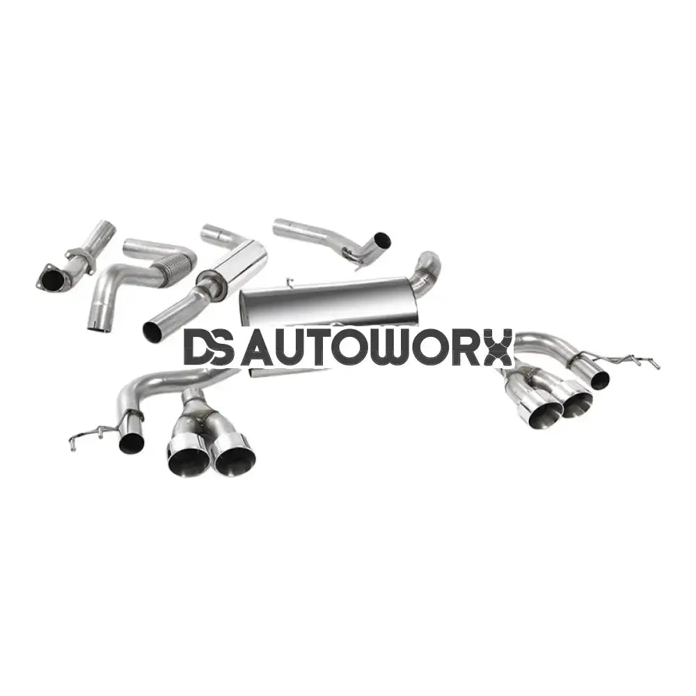 Milltek Honda Civic Type R FK2 Turbocharged 2.0 litre i-VTEC (LHD models only) 2015-2017 Cat-back Exhaust Secondary image