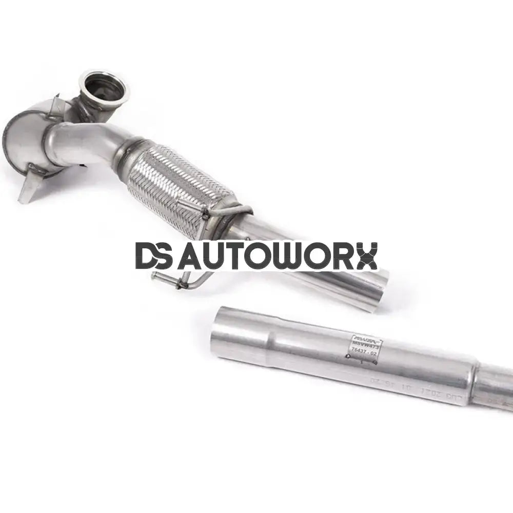 Milltek Seat Ibiza Cupra 1.8TFSI (6P) 2016-2017 Large Bore Downpipe and Hi-Flow Sports Cat Exhaust - Fits OE System Main image