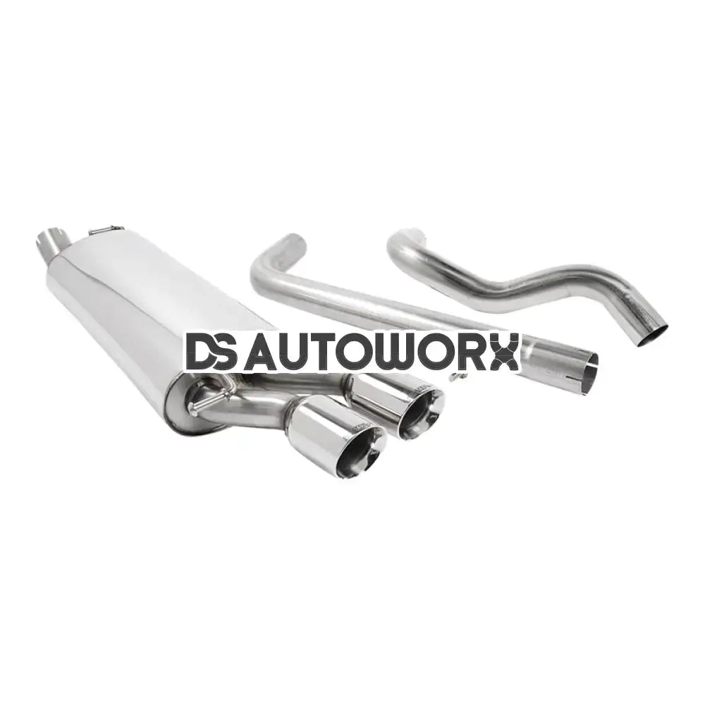 Milltek Seat Leon 1.8T Sport and Cupra 180PS 2000-2005 Cat-back Exhaust - Non-Resonated Main image