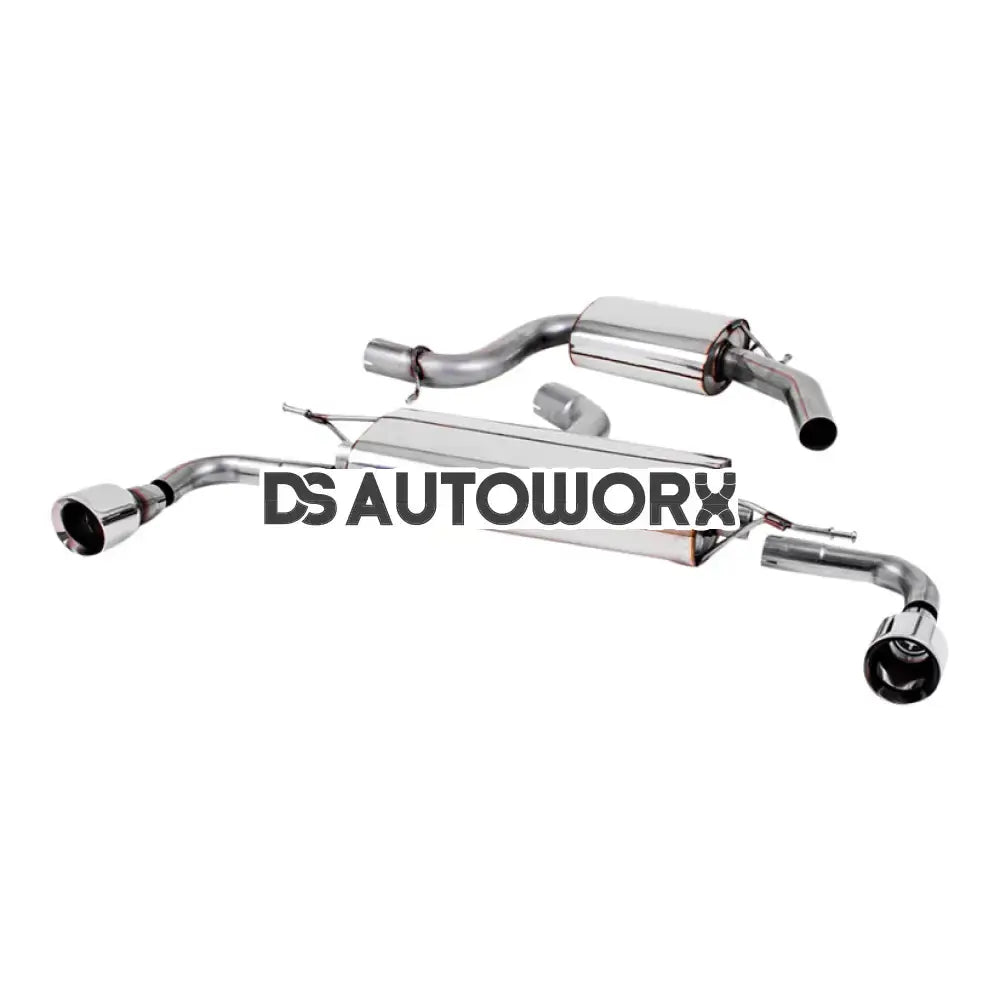Milltek Volkswagen Golf Mk6 GTi 2.0 TSI 210PS 2009-2013 Cat-back Exhaust - Resonated Polished Tips Main image