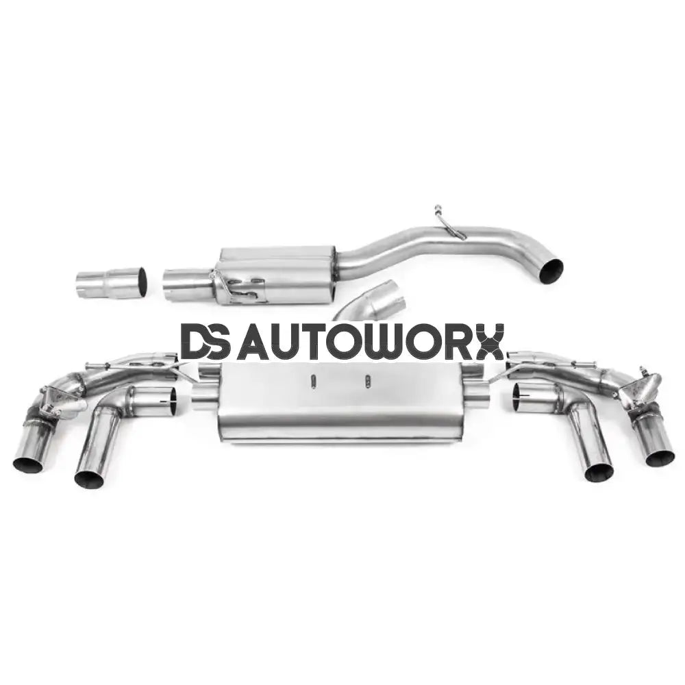 Milltek Volkswagen Golf Mk8 R 2.0 TSI 320PS (GPF Equipped Models Only) 2021-2023 Particulate Filter-back Exhaust Secondary image