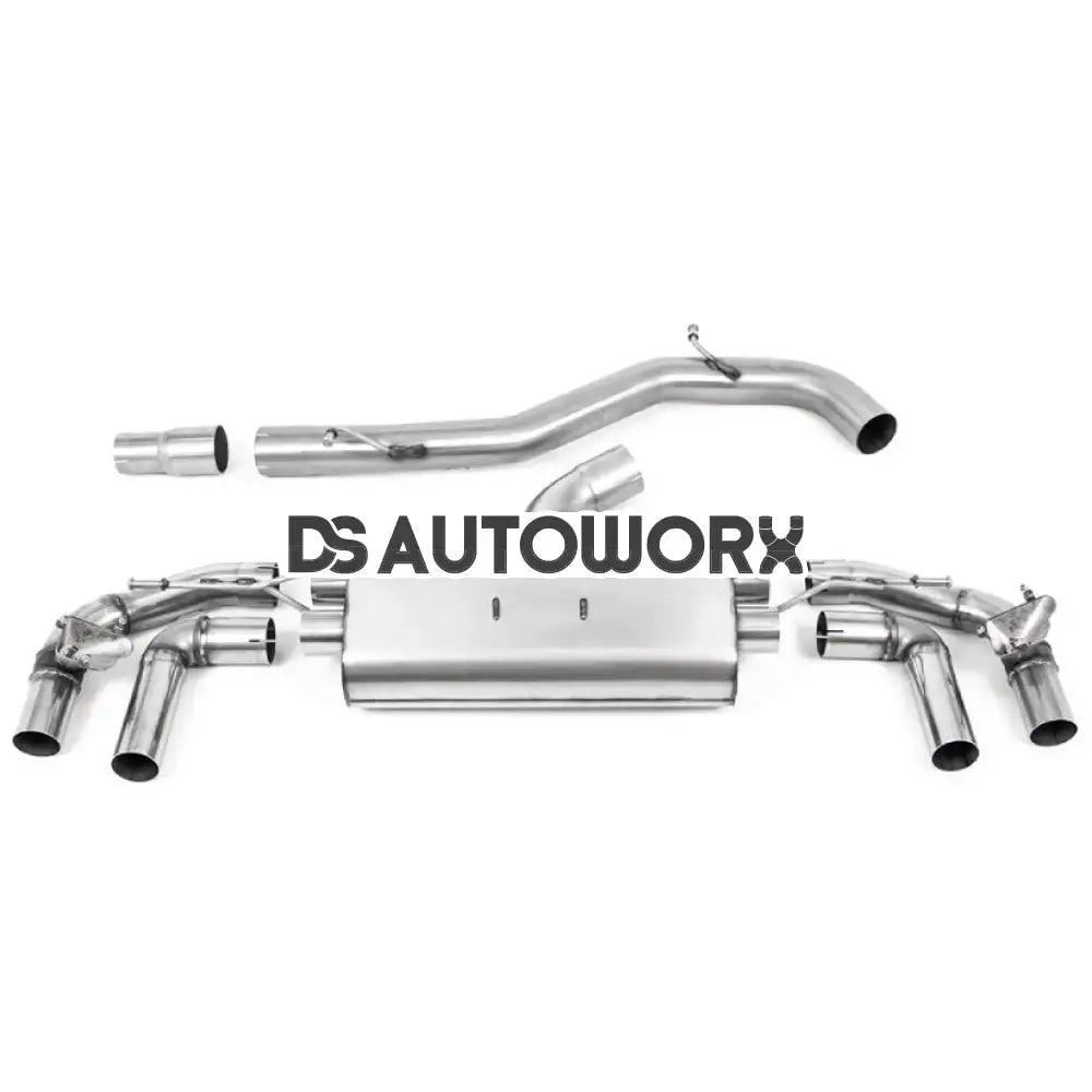 Milltek Volkswagen Golf Mk8 R 2.0 TSI 320PS (GPF Equipped Models Only) 2021-2023 Particulate Filter-back Exhaust Main image