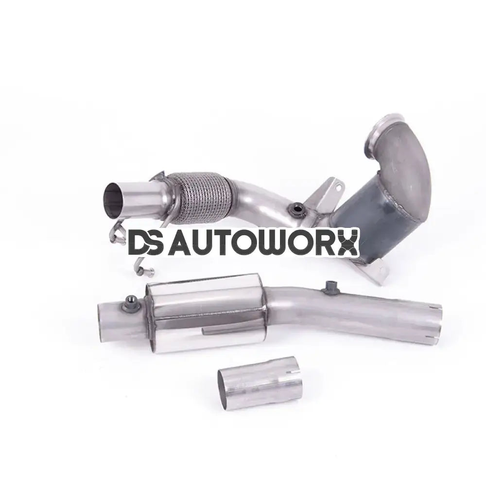 Milltek Volkswagen Polo GTI 2.0 TSI (AW 5 Door) - GPF/OPF Models Only 2019-2021 Hi-Flow Sports Cat and Downpipe Exhaust - Non-Resonated Fits with Milltek System - SSXVW553