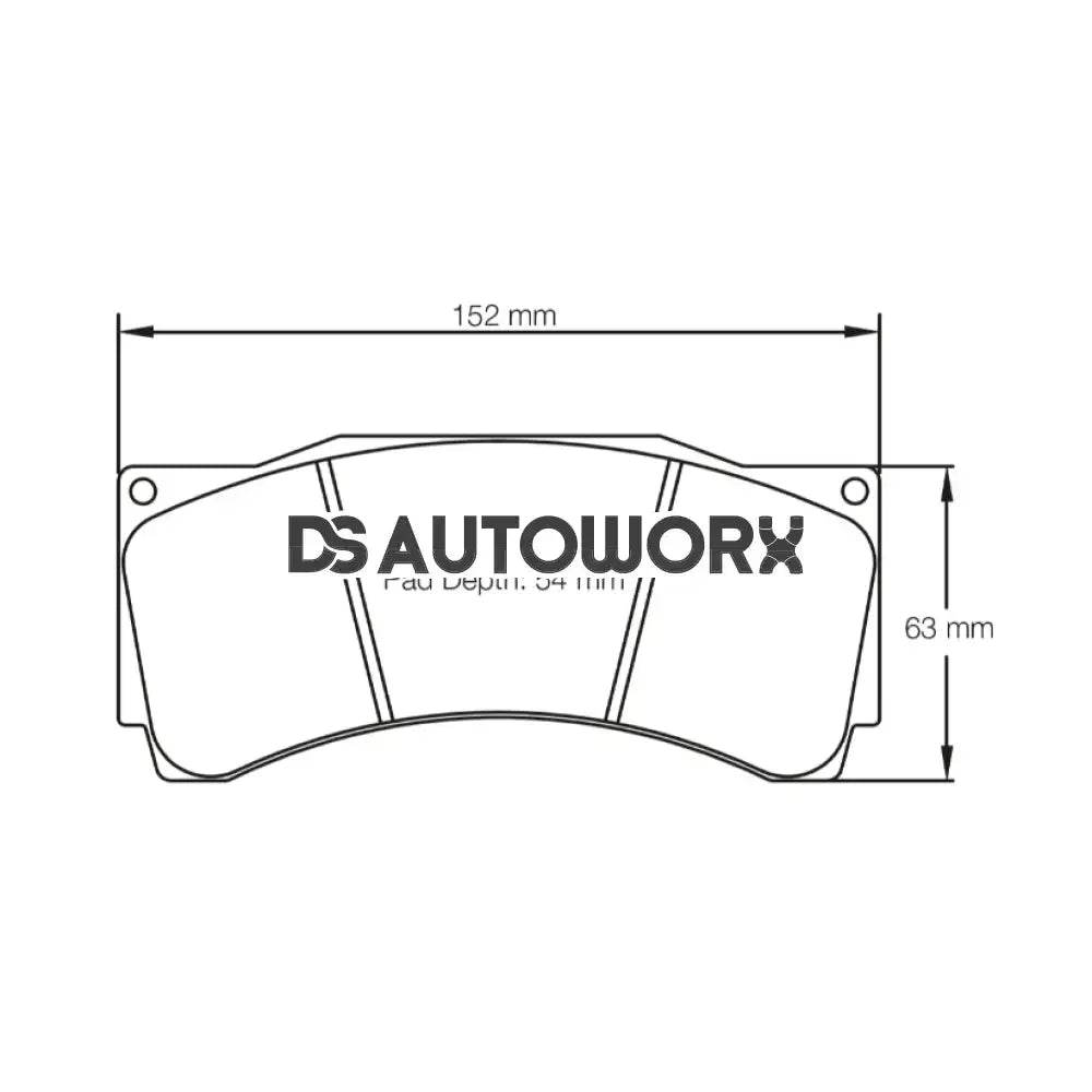 Pagid Brake Pads Audi RS3 LMS TCR Race Car 16- 