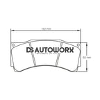 Pagid Brake Pads Audi RS3 LMS TCR Race Car 16- 