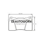 Pagid Brake Pads Audi RS3 Sportback 8PA 43810