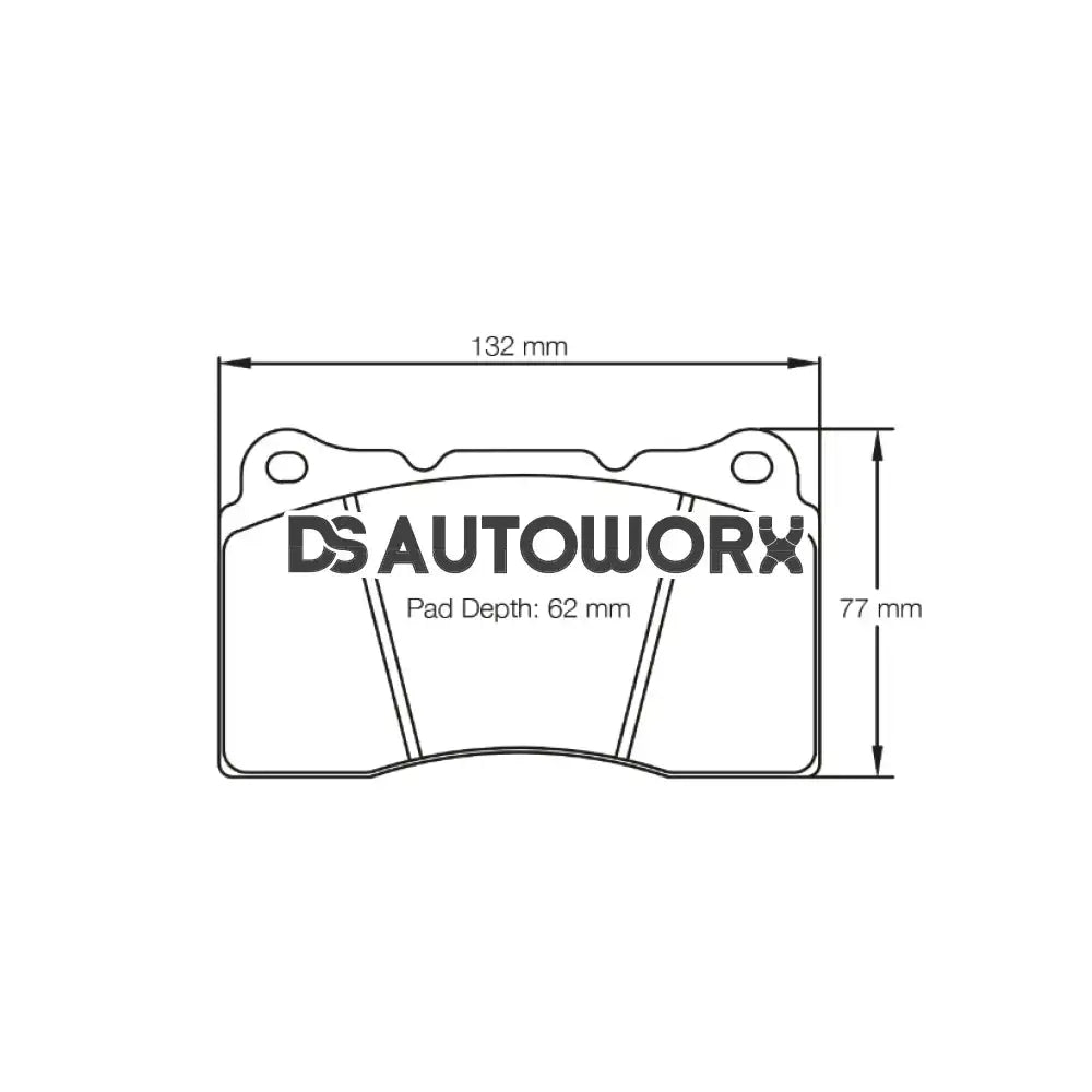 Pagid Brake Pads Audi RS3 Sportback 8PA 43810