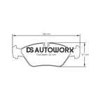 Pagid Brake Pads BMW M3 E30 Evo I & Ii 86-92