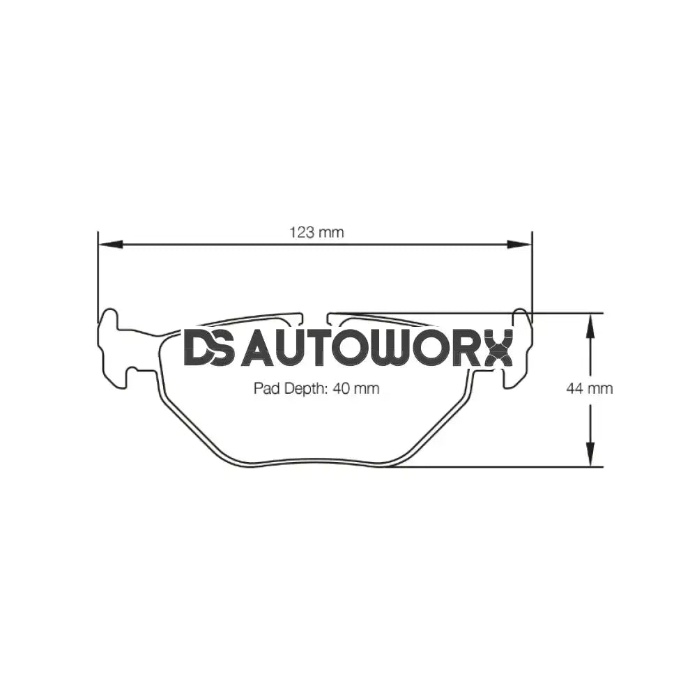 Pagid Brake Pads BMW M3 E30 Evo I & Ii 86-92