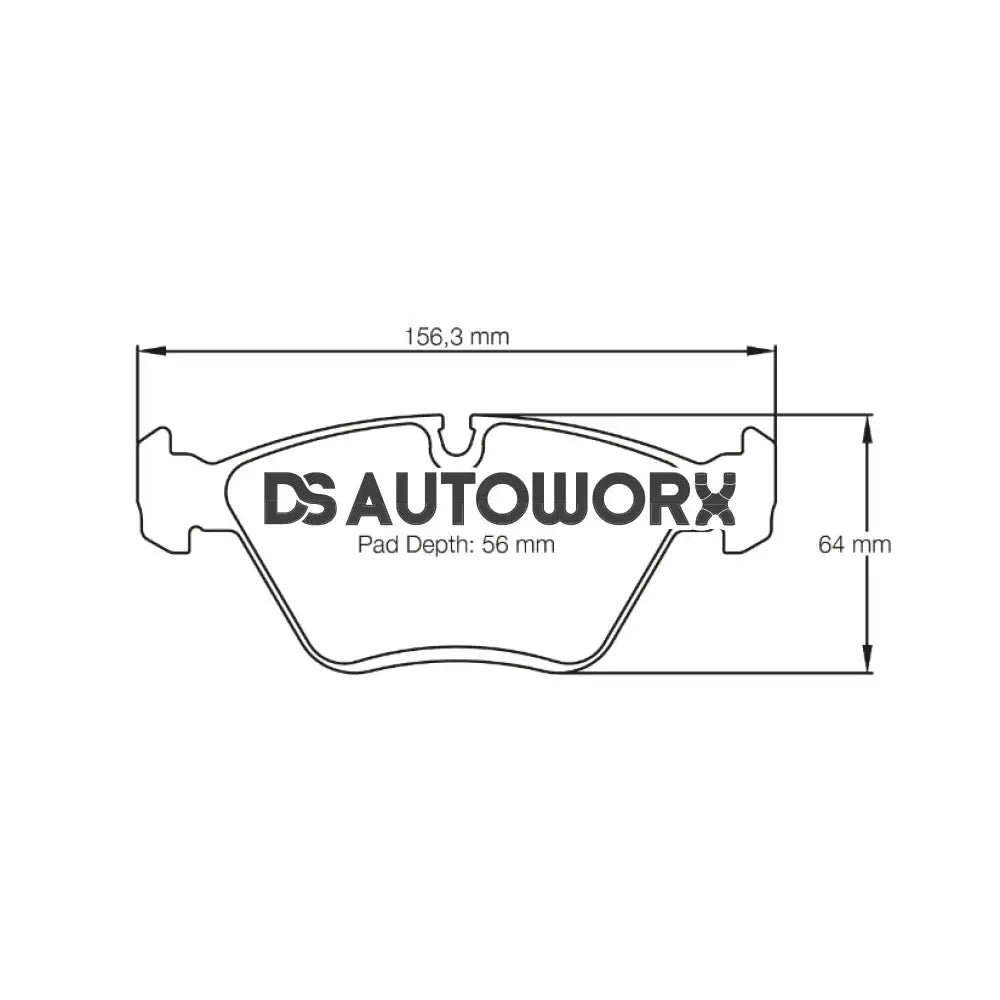 Pagid Brake Pads BMW M5 E34 88-97