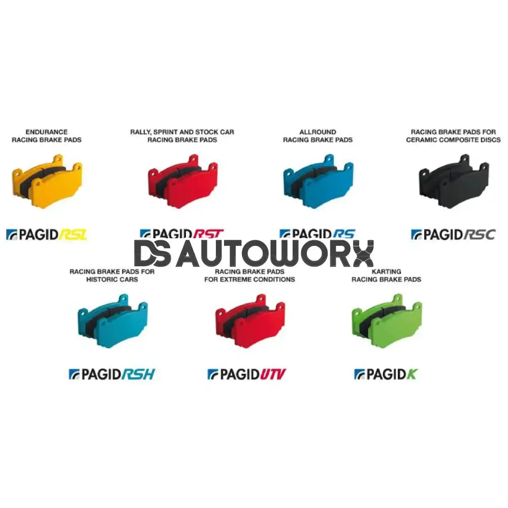 Pagid Brake Pads Seat Leon 2.8 Cupra 4 Brembo 43617