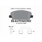 Pagid Street+ Brake Pads Skoda Fabia vRS 6Y 03-08 Front