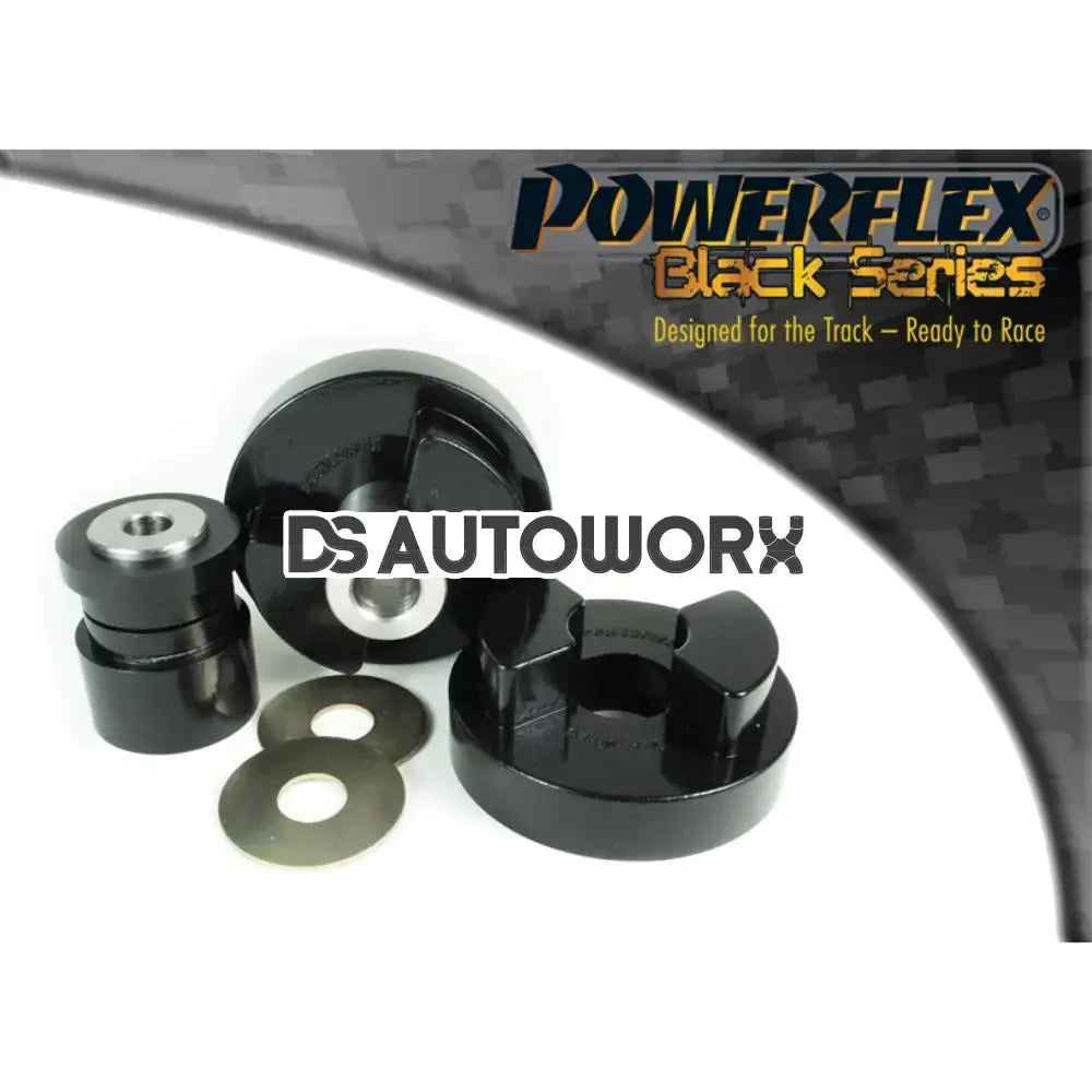 Powerflex Black Series Dog Bone Twisted Engine Mount Bush Kit Renault Clio II Inc 172 182 98-12 Main image