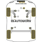 Powerflex Black Series Front Anti Roll Bar Bush 20mm Renault Megane III Inc RS 08-17