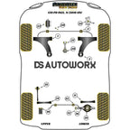 Powerflex Black Series Front Anti Roll Bar Bush 23.2mm Hyundai i30 PD Inc N Facelift 16+