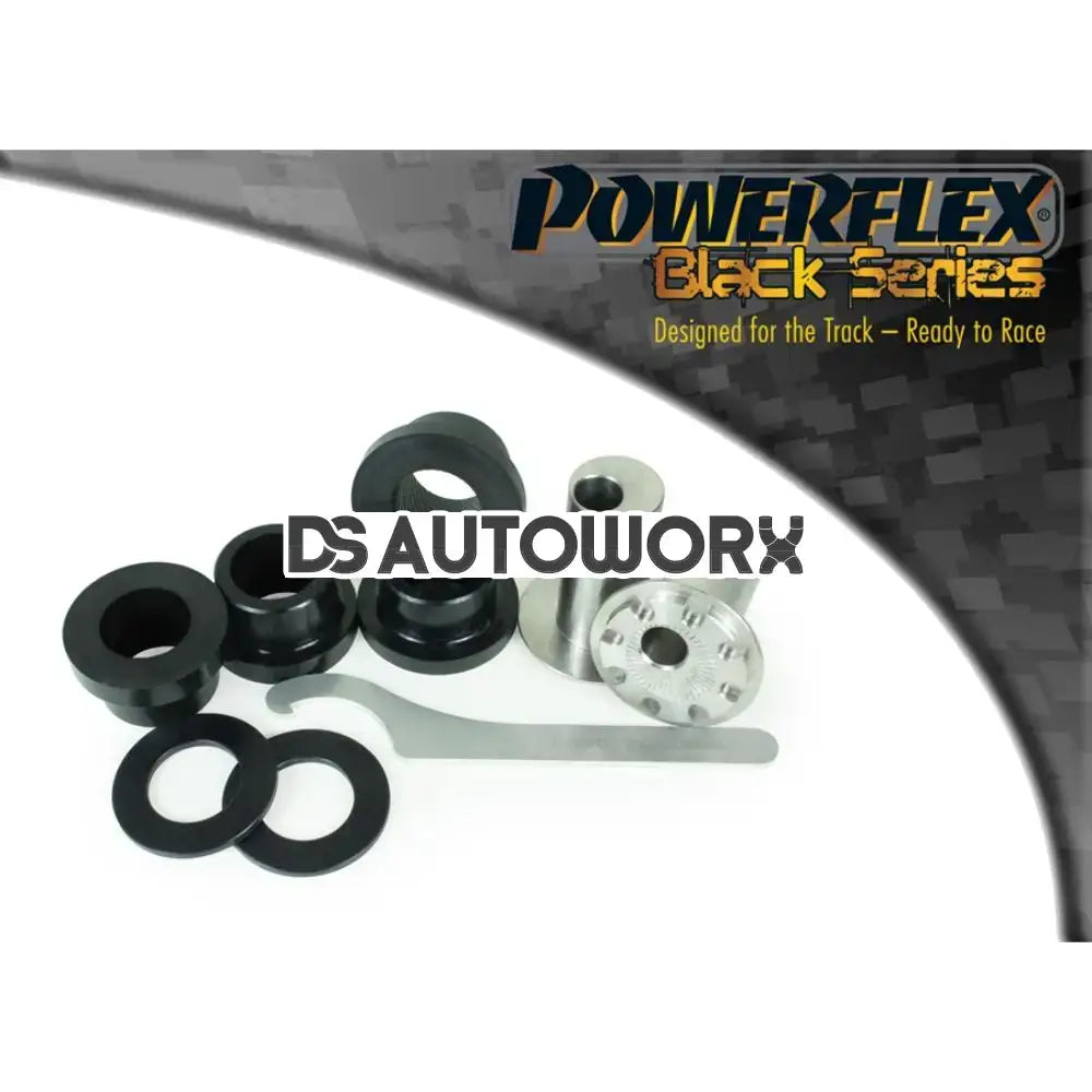 Powerflex Black Series Front Wishbone Front Bush Camber Adjustable 14mm Bolt Ford Focus Mk3 Inc ST Inc RS 11-18 Main image