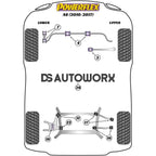 Powerflex Road Series Front Anti Roll Bar Bush 24mm Audi A8 S8 D4 10-17