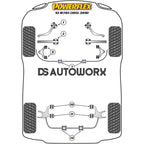 Powerflex Road Series Front Anti Roll Bar Mounting Bush BMW X5 M F85 13-18