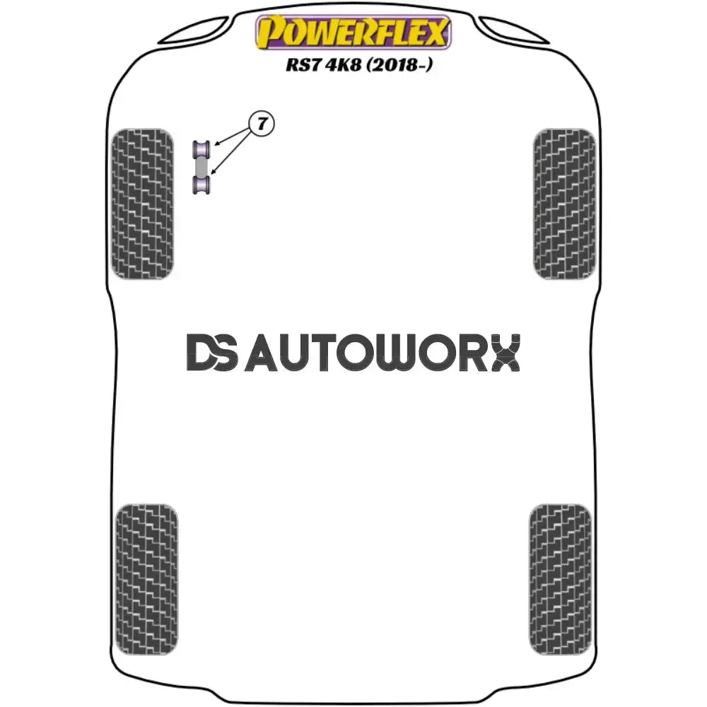 Powerflex Road Series PowerAlign Wheel Mounting Guide Pin Audi A7 S7 RS7 4K8 18+ Secondary image