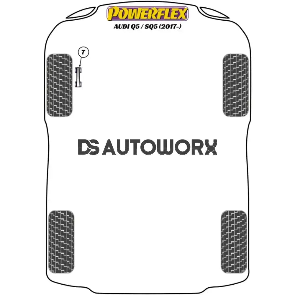 Powerflex Road Series PowerAlign Wheel Mounting Guide Pin Audi Q5 SQ5 17+ Secondary image