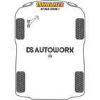 Powerflex Road Series Transmission Mount Insert Diesel Audi A7 S7 RS7 4K8 18+