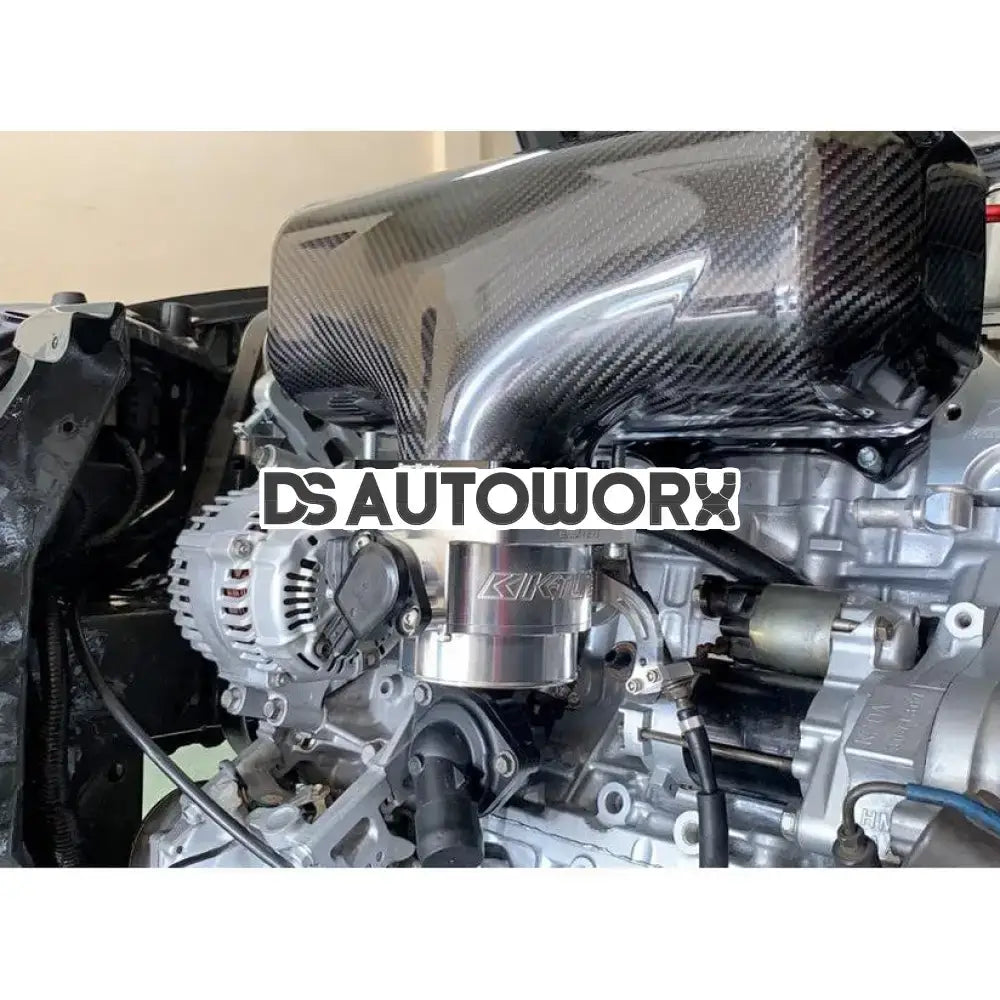 PracWorks Carbon Fibre Intake Manifold Centrefeed with Fuel Rail Honda K-Series