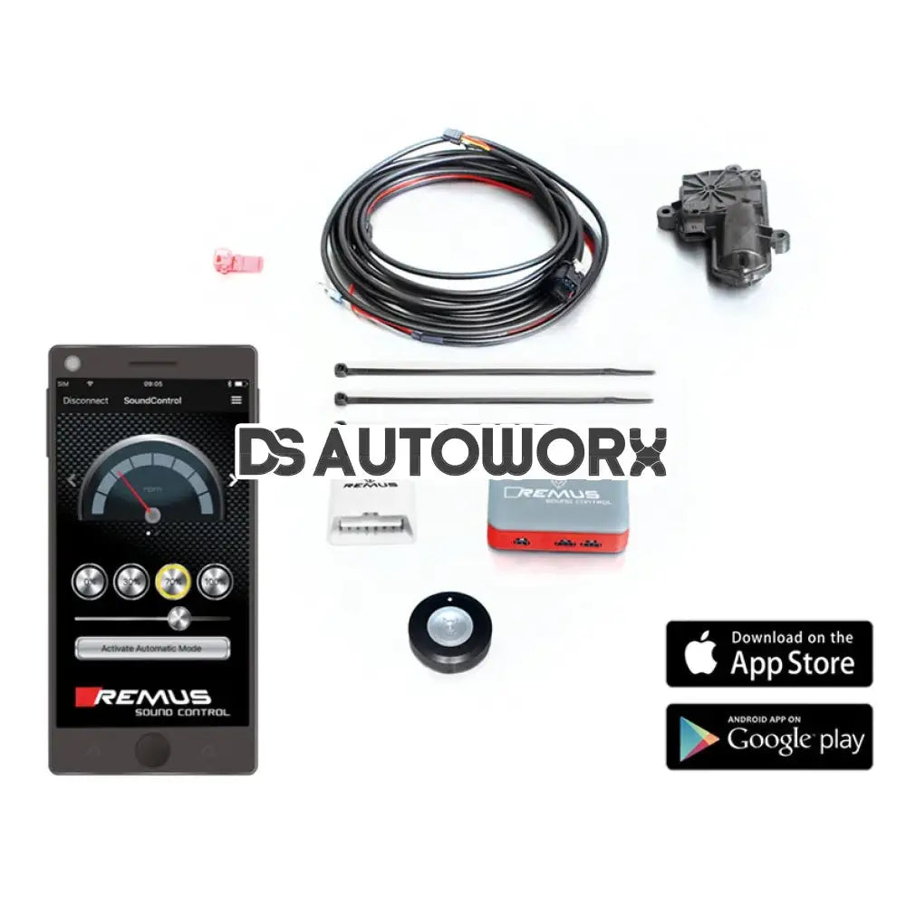 Remus Non-Resonated Cat Back System Left/Right With Remus Sound Controller Mini John Cooper Works F56 3 Door 2.0 Turbo 15-18 Secondary image