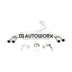 Remus Resonated Cat Back System Left/Right Audi S3 8V/8VA S3 2.0 TFSI Quattro 13-16