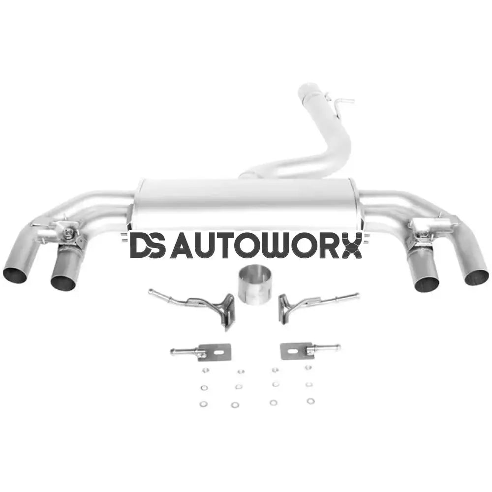 Remus Resonated Cat Back System Left/Right Volkswagen Golf Mk7 Hatchback 2.0 R Facelift 17+