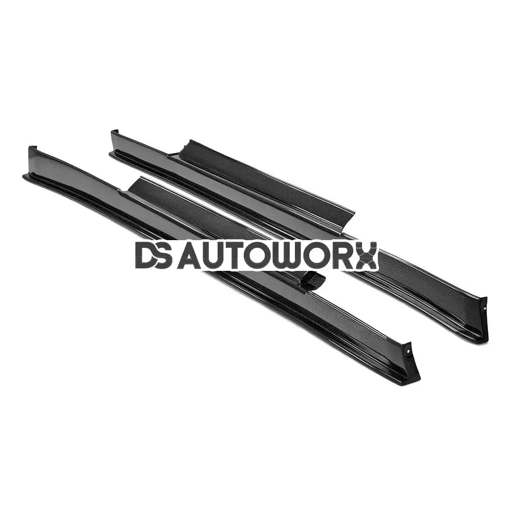 Seibon SS-Style Carbon Fibre Side Skirts Nissan R35 GT-R 09-16 Main image