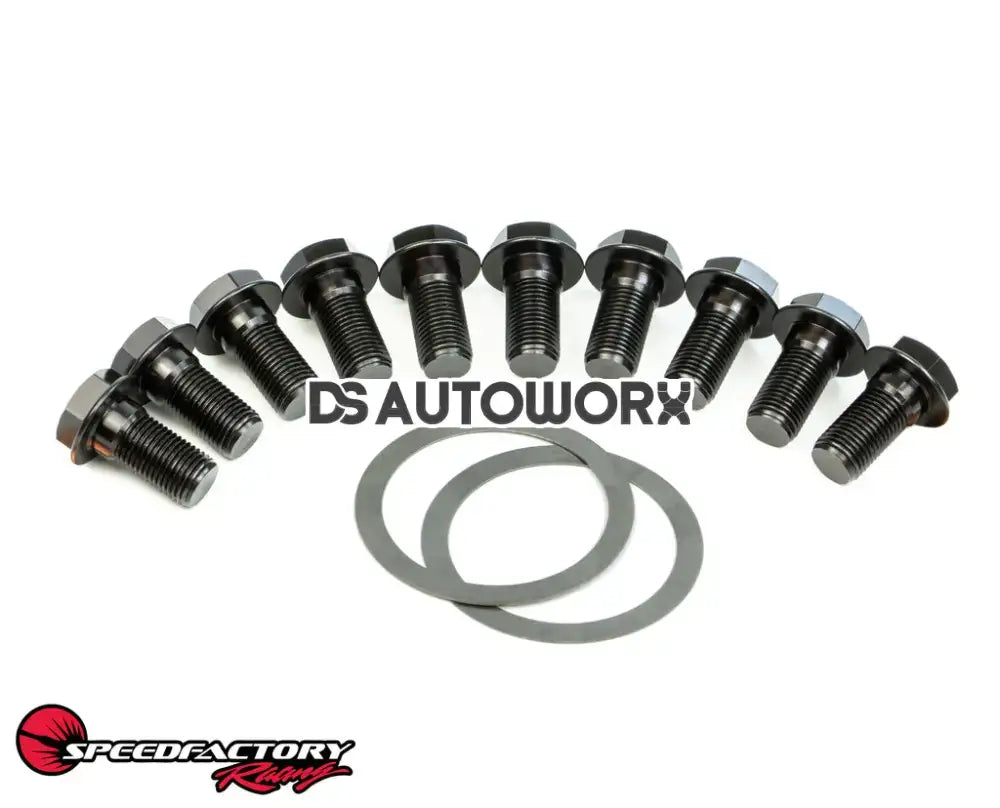 Speedfactory AWD Wagovan Rear Differential Install Kit - Includes 2 Shims & 10 Bolts - Designed for MFactory D16 40mm LSD Main image