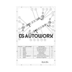 SPL Rear Upper Arm Links BMW E9X/E8X